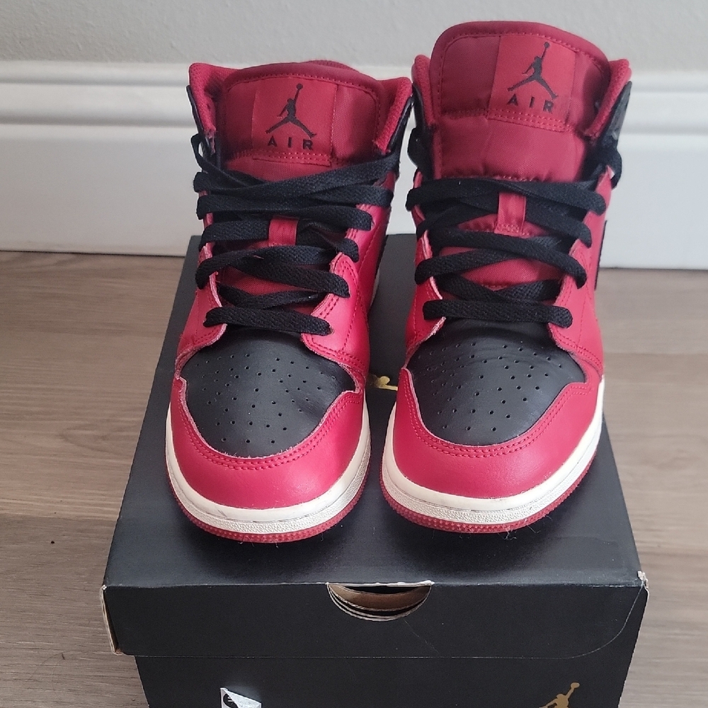 Kids Red and Black Sneakers